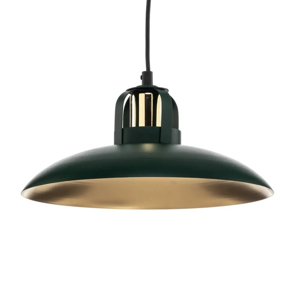 Eko-Light Pendellamper > Pendellampe Felix, grøn/guld, 1 lyskilde