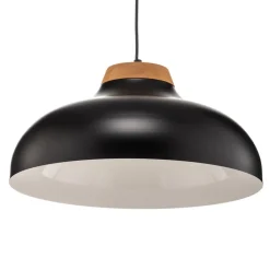 Pendellamper ^ Luminex Pendellampe Gus med metalskærm, sort