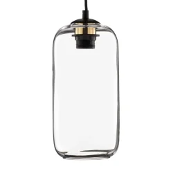 Argon Pendellamper|Pendellamper > Pendellampe Kaja med lang, klar glasskærm