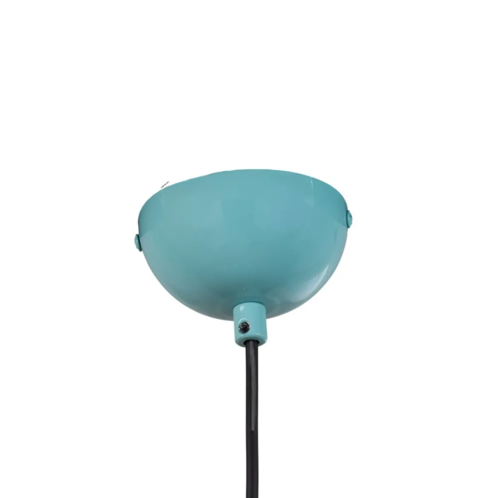 Opviq Pendellamper|Pendellamper > Pendellampe Kure, turkis, metal, Ø 40 cm E27