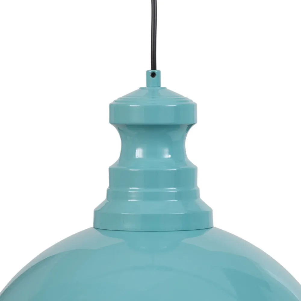 Opviq Pendellamper|Pendellamper > Pendellampe Kure, turkis, metal, Ø 40 cm E27