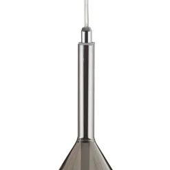 Pendellamper ^ Fabas Luce Pendellampe lilla, røggrå, 1-lys, glas