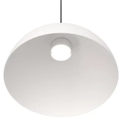 EMIBIG LIGHTING Pendellamper > Pendellampe Lunaro, hvid, Ø 40 cm, metal