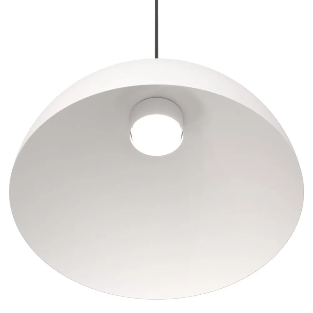 EMIBIG LIGHTING Pendellamper > Pendellampe Lunaro, hvid, Ø 40 cm, metal
