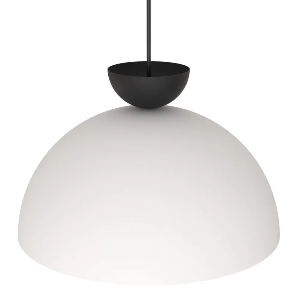 EMIBIG LIGHTING Pendellamper > Pendellampe Lunaro, hvid, Ø 40 cm, metal