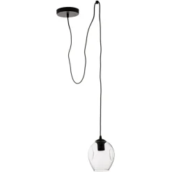 EMIBIG LIGHTING Pendellamper|Pendellamper > Pendellampe Starla decentral 1 lyskilde Glas grafit