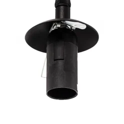 Pendellamper|Pendellamper ^ EMIBIG LIGHTING Pendellampe Starla, glas ravfarvet, 3 lyskilder decentreret