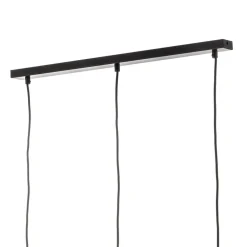 EMIBIG LIGHTING Pendellamper > Pendellampe Starla lige 3 lyskilder grafit/amber/klar