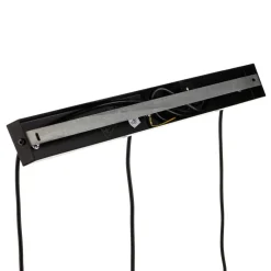 EMIBIG LIGHTING Pendellamper > Pendellampe Starla lige 3 lyskilder grafit/amber/klar