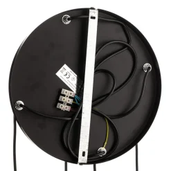 Pendellamper|Pendellamper ^ EMIBIG LIGHTING Pendellampe Starla rund 4 lyskilder grafit/amber/klar