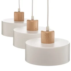 EMIBIG LIGHTING Pendellamper|Pendellamper > Pendellampe Tako, 3 lyskilder, hvid