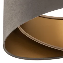 Maco Design Pendellamper|Pendellamper > Pendellampe Vivien trefarvet grå/beige/guld