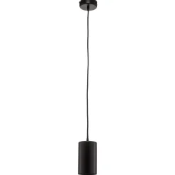Pendellamper ^ TEMAR LIGHTING Pendellampe ZW Tube 170, 1 lyskilde, sort