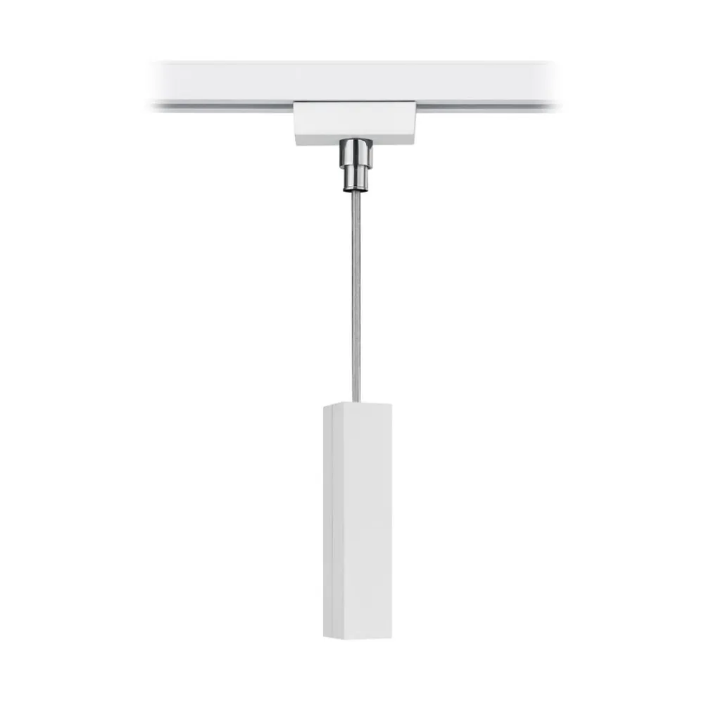 Skinnesystem ^ Trio Lighting Penduladapter til DUOline strømskinne, hvid mat