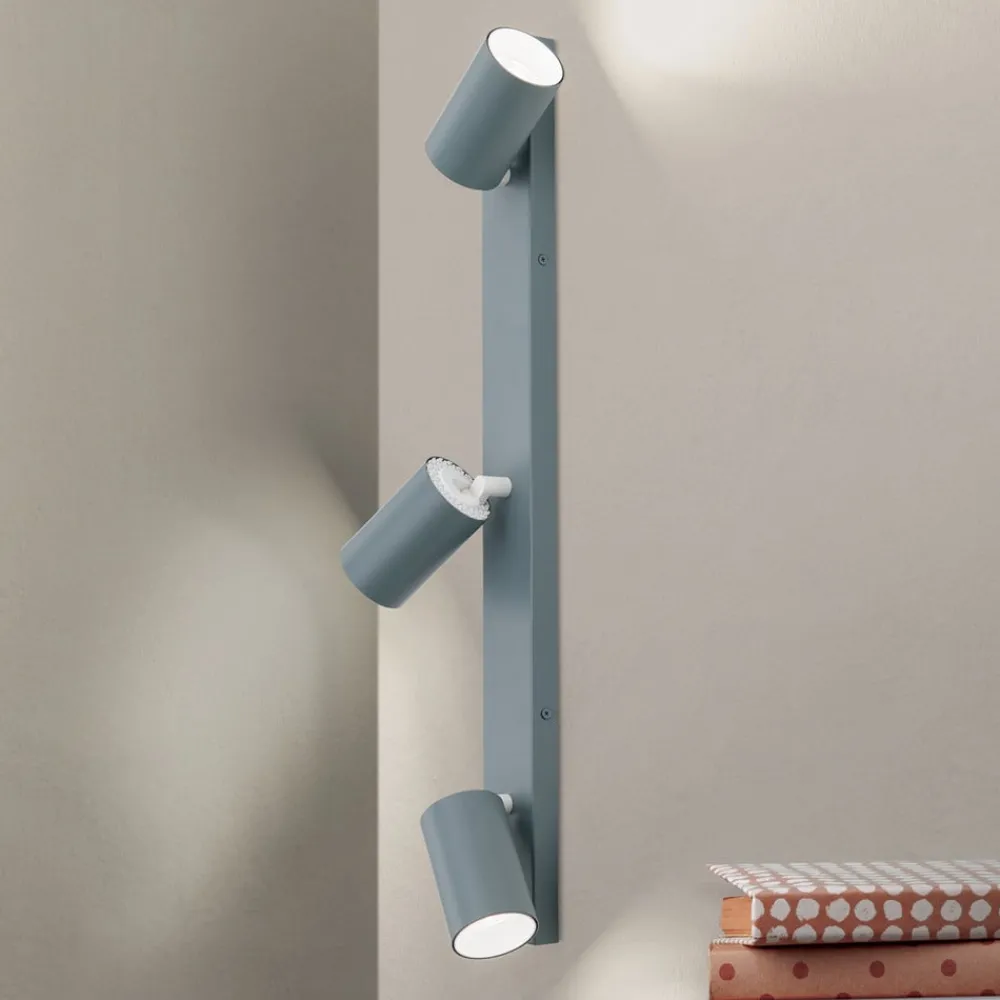 Arbejdsrum/Kontor ^ ORION Penn loftspot, lysegrøn, længde 60 cm, stål/aluminium