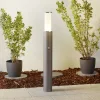 Gadebelysning ^ Albert Leuchten Perfekt Elvio pullertlampe med sensor