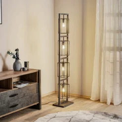 Zijlstra Gulvlamper|Gulvlamper > Perpendillu gulvlampe, 4 lyskilder