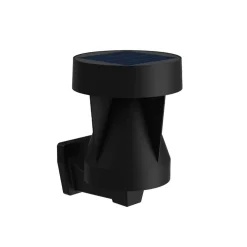 Solcellelamper ^ Philips Avery udendørs LED-væglampe, sort, IP44