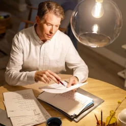 Filament Pære ^ Philips Classic LED-pære E14 B35 4,3W klar 4.000K