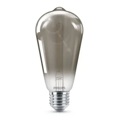 Philips Led Pærer > Classic LED-pære røgfarvet E27 ST64 2,3W