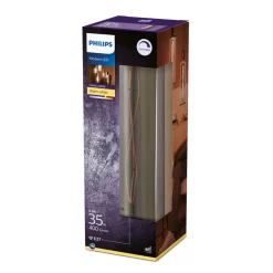 Philips Dæmpbar Led-Pære|Filament Pære > Crystal Giant røg LED-pære E27 7 W