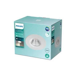 Philips Loftlamper|Indbygningsspots > Dive LED-indbygningsspot IP65 rundt hvidt