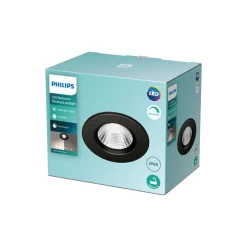 Philips Loftlamper > Dive LED-indbygningsspot IP65 rundt sort