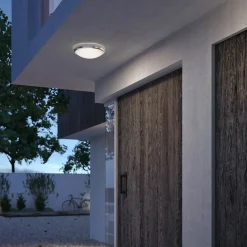 Philips Udendørs Loftlamper > Doris LED-udendørslampe IP54 4.000K nikkel