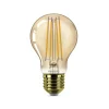 Filament Pære ^ Philips E27 LED-pære A60 3,1 W 1.800 K guld