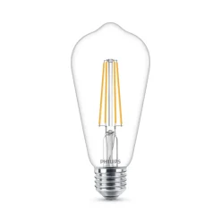 Led Pærer ^ Philips E27 LED-pære filament 4,3W 2.700K