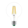 Filament Pære ^ Philips E27 LED-pære globe G95 4 W 840lm 827 klar