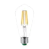 Philips Filament Pære|Led Pærer > E27 LED-pære ST64 4 W 840lm 2.700 K klar