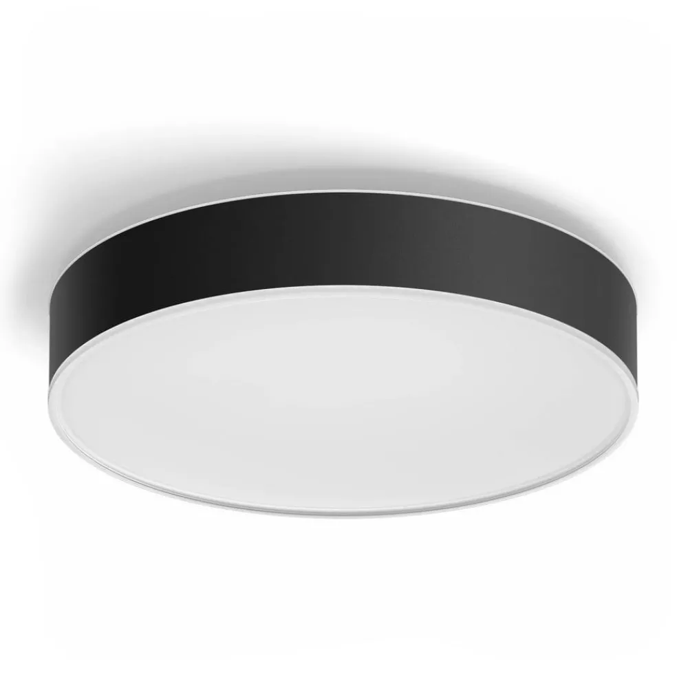 Loftlamper|Loftlamper ^ Philips Hue Enrave LED-loftslampe 38,1 cm sort