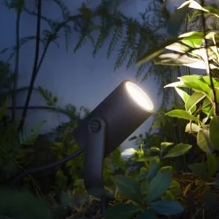 Philips Hue Terrassebelysning|Udendørs Spot > LED-spot Lily, sæt med 3, bridge, RGB, CCT, IP65