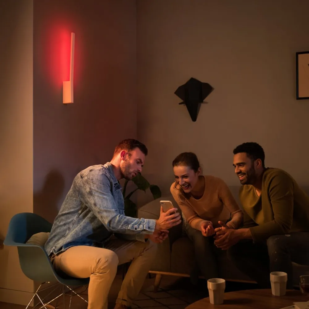 Philips Hue Væglamper > Liane LED-væglampe, RGBW, hvid