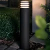 Gadebelysning ^ Philips Hue Lucca LED-gadelampe, smart, sort