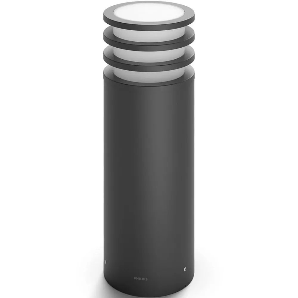 Philips Hue Sokkellamper > Lucca LED-sokkellampe, sort, smart