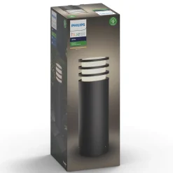 Philips Hue Sokkellamper > Lucca LED-sokkellampe, sort, smart
