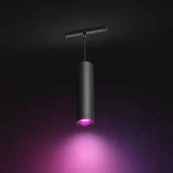 Skinnesystem ^ Philips Hue Perifo LED-pendelforlænger, sort