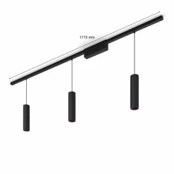 Philips Hue Arbejdsrum/Kontor > Perifo-skinne, 3 LED-pendler, sort