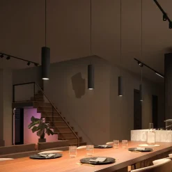 Philips Hue Arbejdsrum/Kontor > Perifo-skinne, 3 LED-pendler, sort