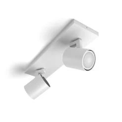 Philips Hue Loftlamper|Loftlamper > Runner LED-spot, 2 lyskilder, lysdæmper, hvid