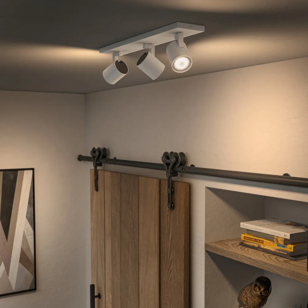 Philips Hue Gang|Loftlamper > Runner LED-spot, 3 lyskilder, lysdæmper, hvid
