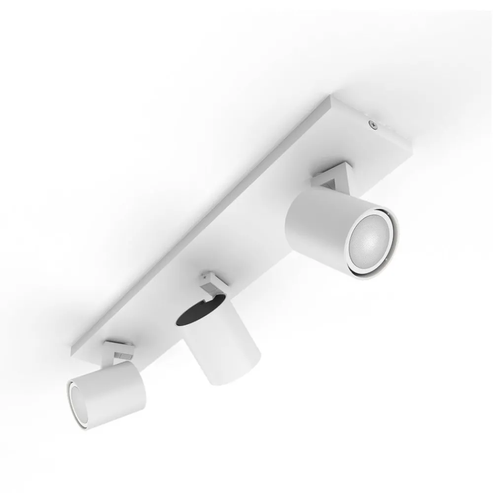 Philips Hue Gang|Loftlamper > Runner LED-spot, 3 lyskilder, lysdæmper, hvid