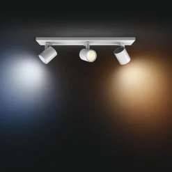 Philips Hue Gang|Loftlamper > Runner LED-spot, 3 lyskilder, lysdæmper, hvid
