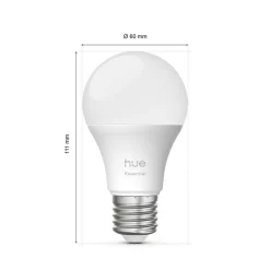 Dæmpbar Led-Pære|Smarte Lyskilder ^ Philips Hue Smart LED-pære E27 A60, 8 W, RGB CCT 3 stk