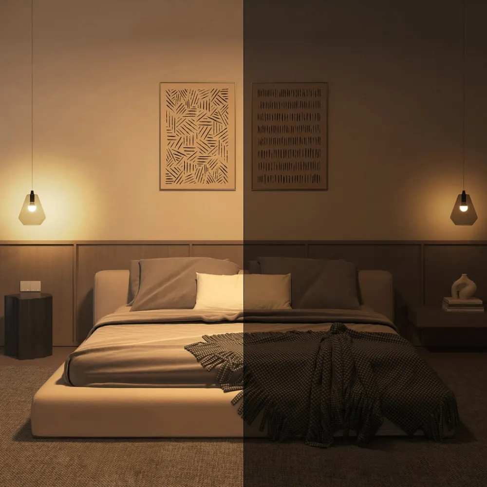 Dæmpbar Led-Pære|Smarte Lyskilder ^ Philips Hue Smart LED-pære E27 A60, 8 W, RGB CCT 3 stk