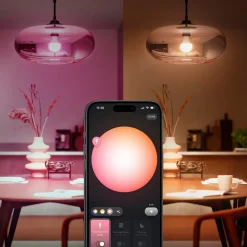 Dæmpbar Led-Pære|Smarte Lyskilder ^ Philips Hue Smart LED-pære E27 A60, 8 W, RGB CCT 3 stk