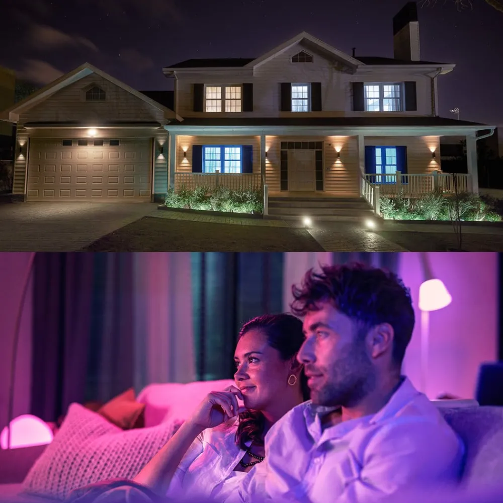Philips Hue Dæmpbar Led-Pære|Smarte Lyskilder > Smart LED-pære GU10, 5 W RGB CCT, 3-pak