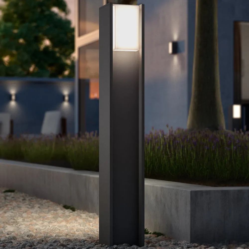 Philips Hue Gadebelysning > Turaco LED-gadelampe, grå, styret, smart